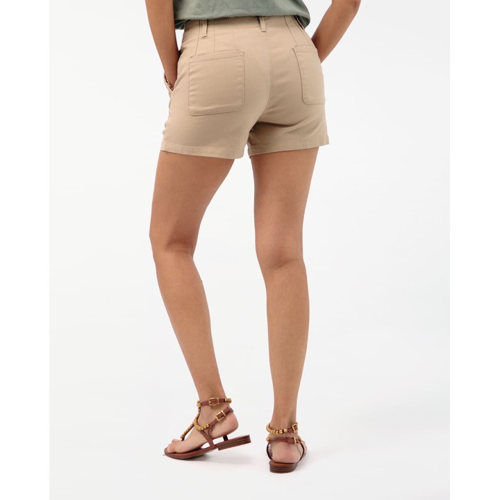 Short Mujer Maddyson Beige Oscuro