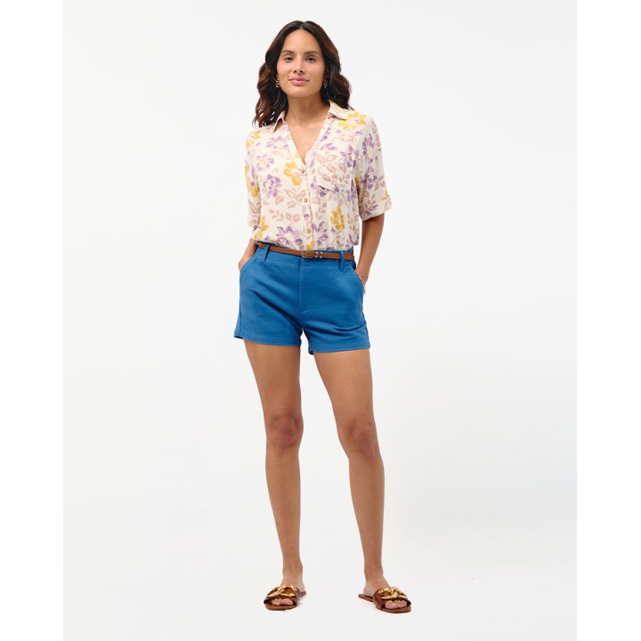 Short Mujer Maddyson Azulino Brillante