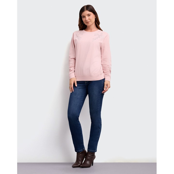 Polo Mujer Layali Rosado Vintage