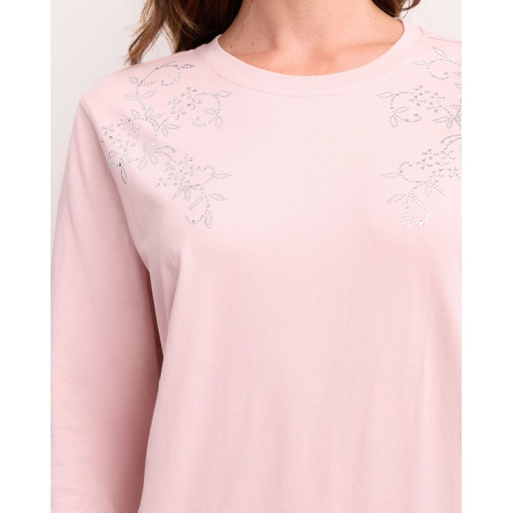 Polo Mujer Layali Rosado Vintage