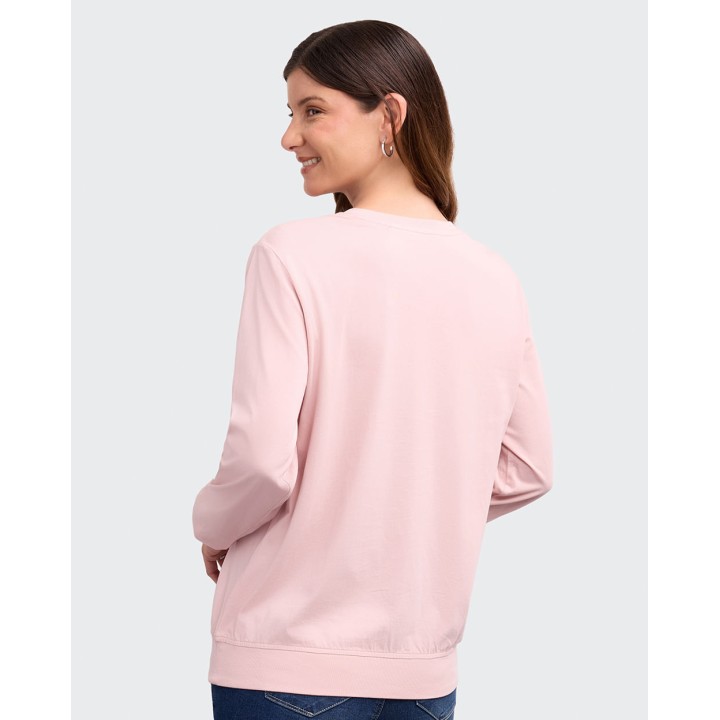 Polo Mujer Layali Rosado Vintage