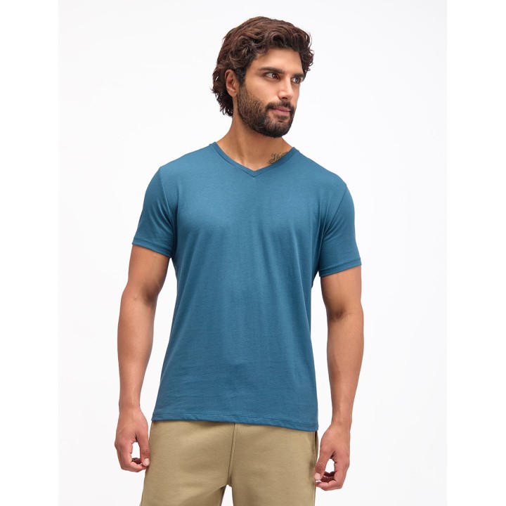 Polo Hombre Antonio Core Azul Acero