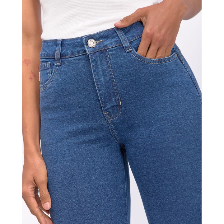 Jean Mujer Rosa Celeste