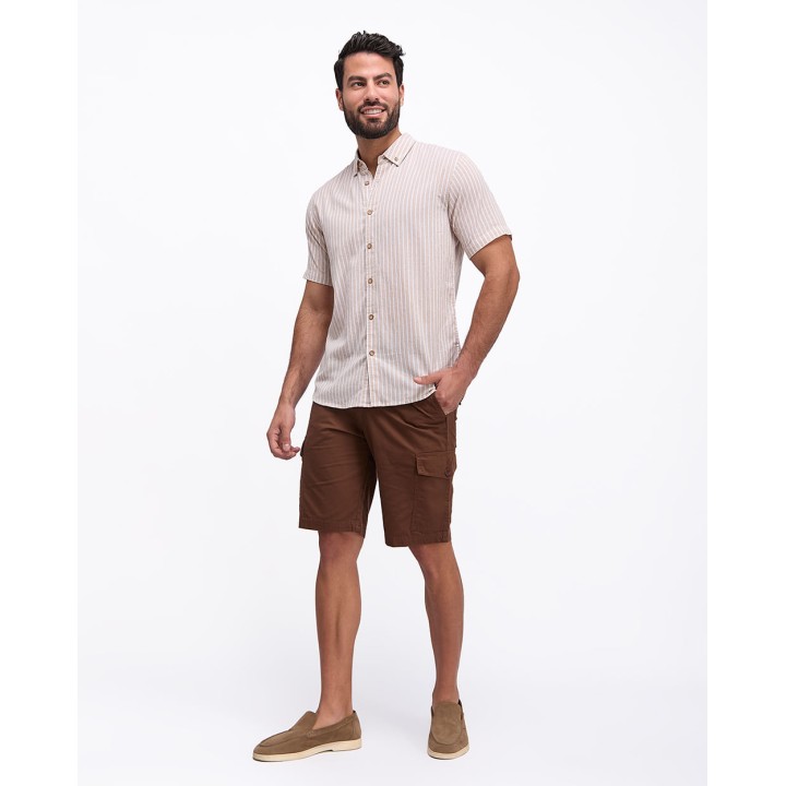 Bermuda Hombre Manuel Marron Mocca