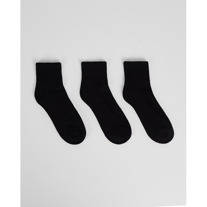 Pack x 3 Calcetines Hombre Billy Negro