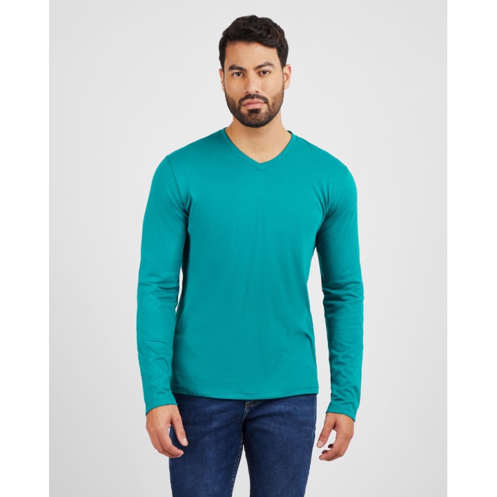 Polo Hombre Toño Core Verde Cadmio