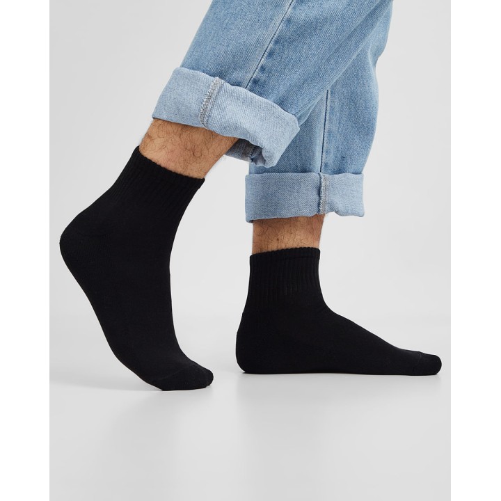 Pack x 3 Calcetines Hombre Billy Blanco/Gris/Negro