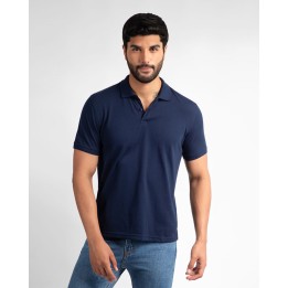 Polo Cuello Camisa Hombre Renato Azul Náutico