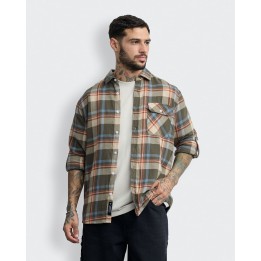 Camisa Hombre Thomas Verde Bronze