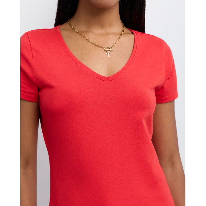 Polo Mujer Dora Core Rojo