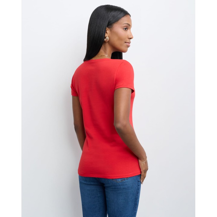 Polo Mujer Dora Core Rojo