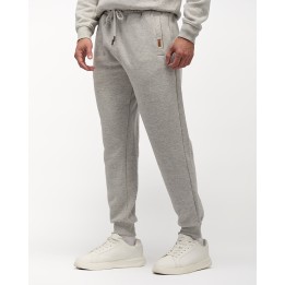 Jogger Hombre Juan Core Gris Fit Poly Htr
