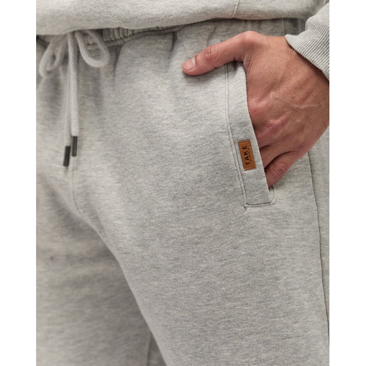 Jogger Hombre Juan Core Gris Fit Poly Htr