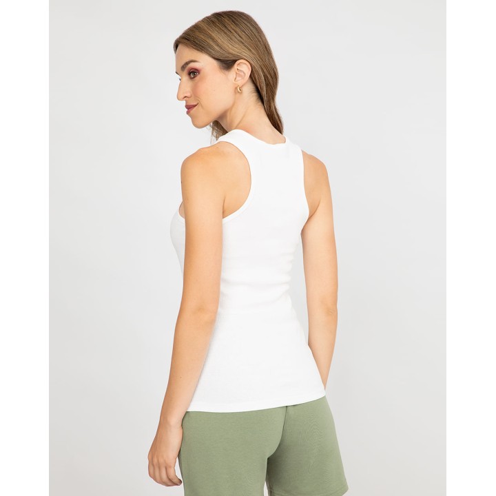 Top Mujer Mey Core Blanco