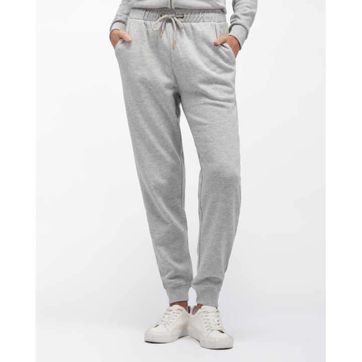 Jogger Mujer Rosa Core Gris Fit Poly Htr