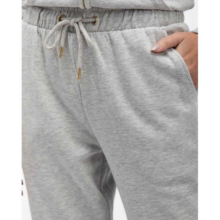 Jogger Mujer Rosa Core Gris Fit Poly Htr