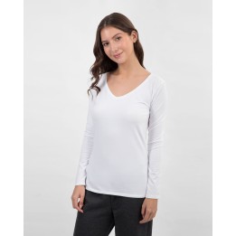 Polo Mujer Mariluna Core Blanco