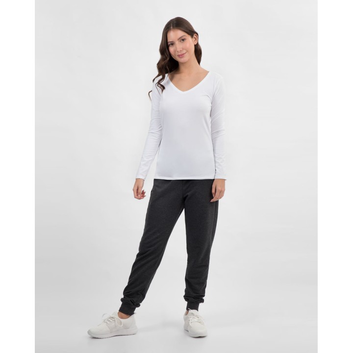 Polo Mujer Mariluna Core Blanco