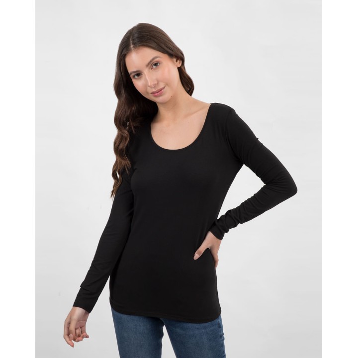 Polo Mujer Maricielo Core Negro