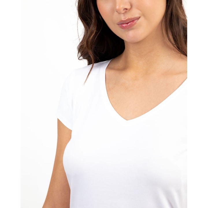 Polo Mujer Dora Core Blanco