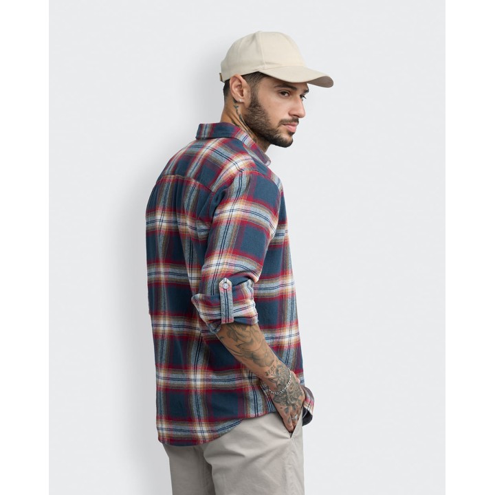 Camisa Hombre Thomas Azul Imperial