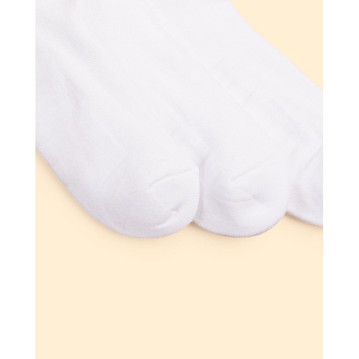 Calcetines Pack x 3 Hombre Mitzo Blanco