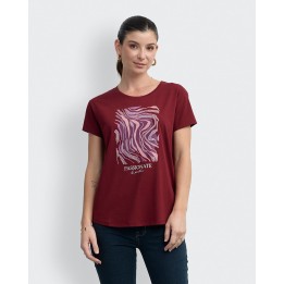 Polo Mujer Niza Guinda Taw