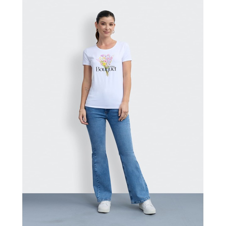 Polo Mujer Romina Blanco Optico