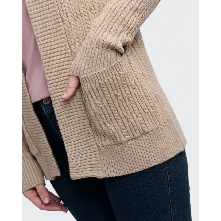 Capa Mujer Bridgit Beige Camello