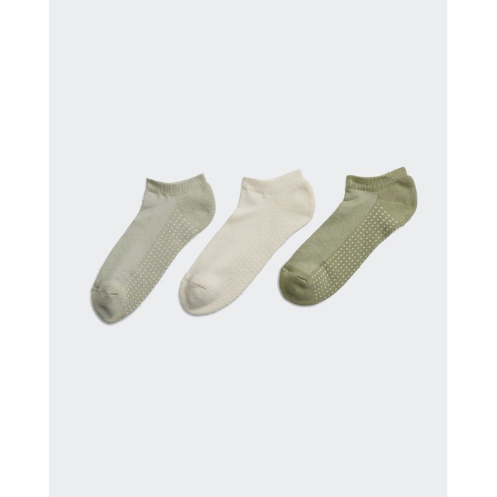 Calcetines Mujer Mitzy Verde Solido/Coco/Verde Pastel