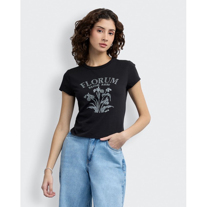 Polo Mujer Haru Negro