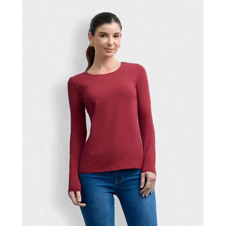 Polo Mujer Maricielo Core Rojo Garnet
