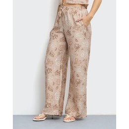 Pantalón Mujer Mela Pan Beige