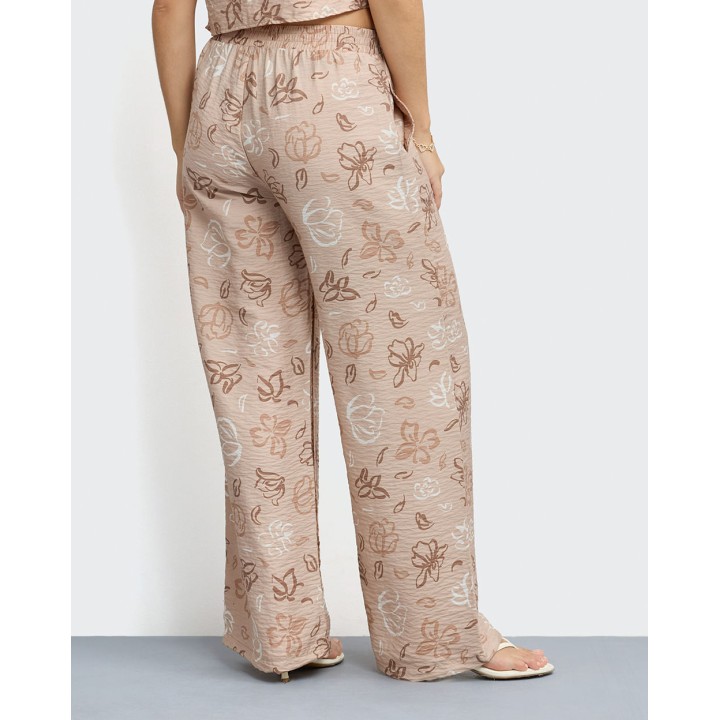 Pantalón Mujer Mela Pan Beige