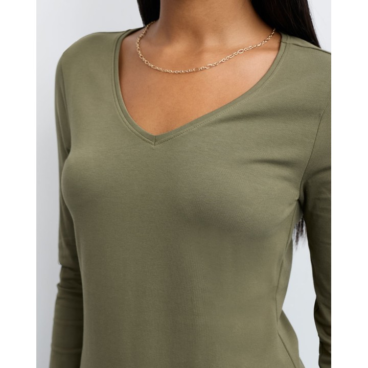 Polo Mujer Mariluna Core Verde Bronze