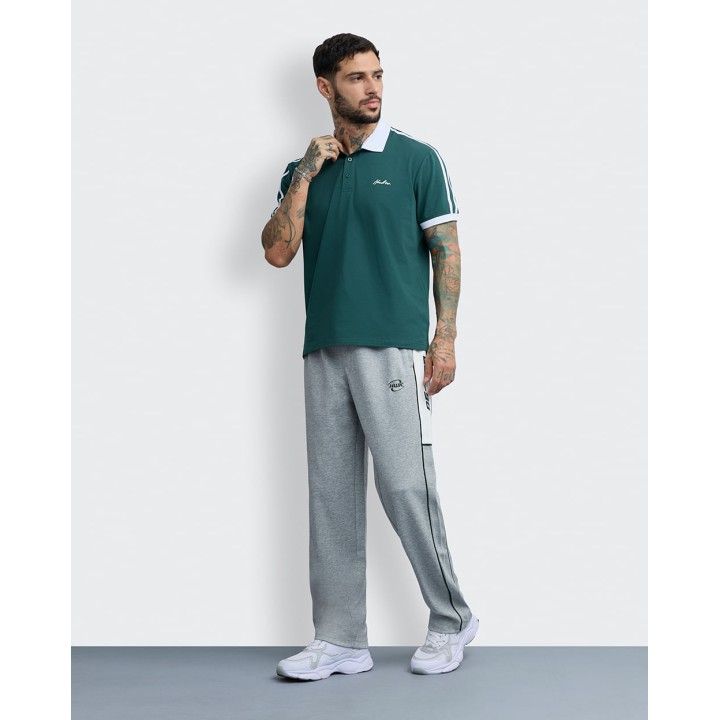 Polo Cuello Camisa Hombre Dasso Verde Esmeralda