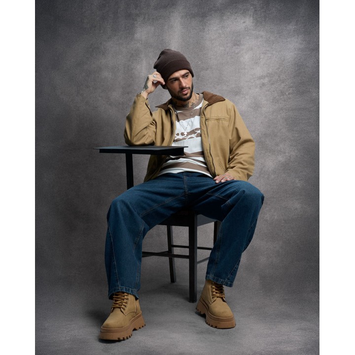 Casaca Hombre Back Beige