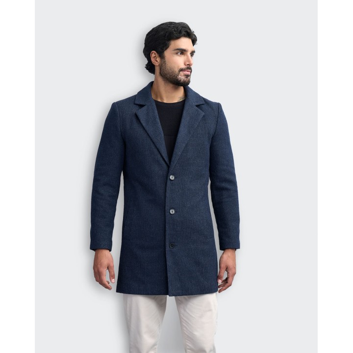 Abrigo Hombre Kent Azul Dutty