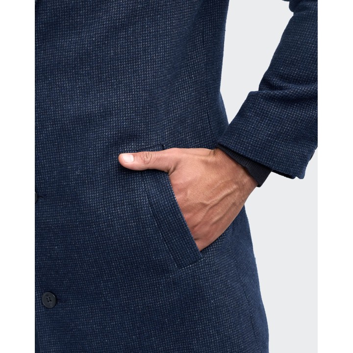 Abrigo Hombre Kent Azul Dutty