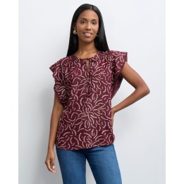 Blusa Mujer Vale Guinda Taw