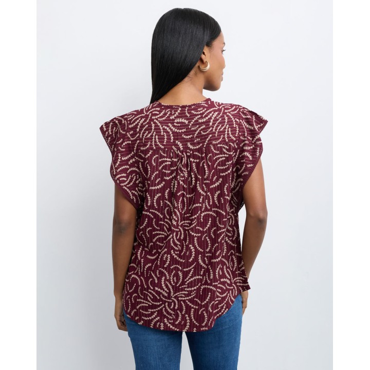 Blusa Mujer Vale Guinda Taw