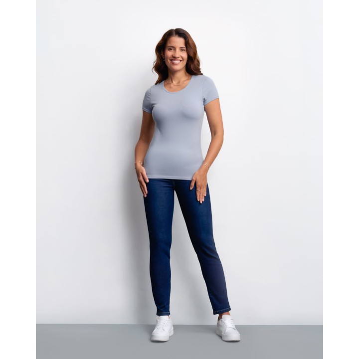 Polo Mujer Devora Core Celeste Cerulean