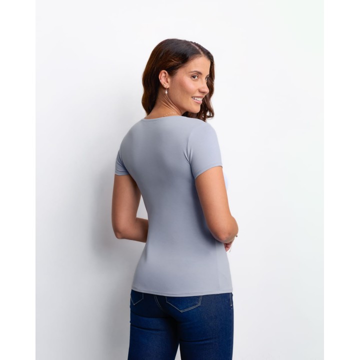 Polo Mujer Dora Core Celeste Cerulean