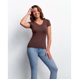 Polo Mujer Dora Core Marron Java