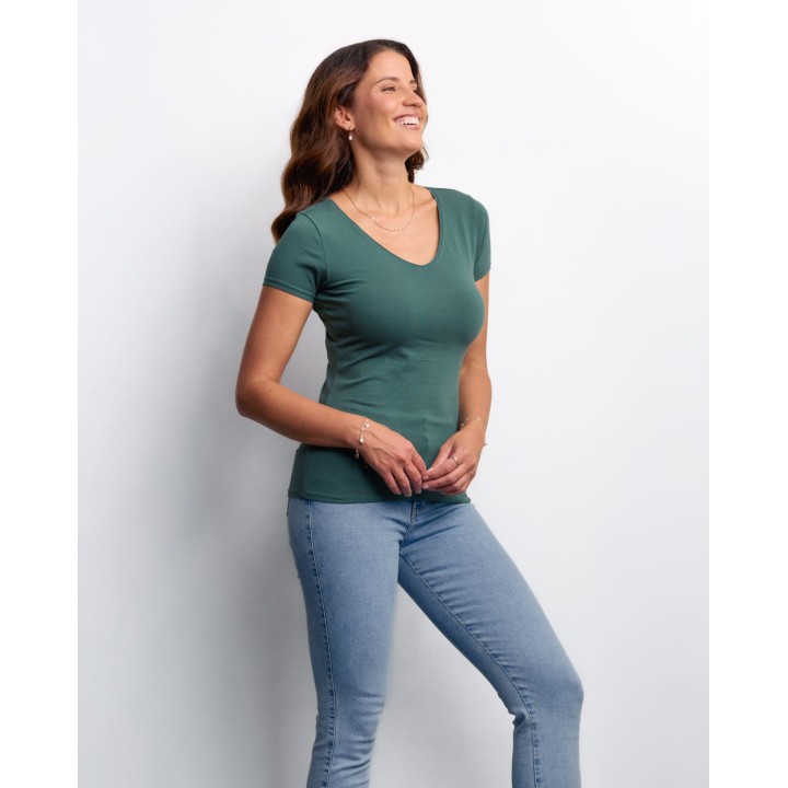 Polo Mujer Dora Core Verde Sycamore