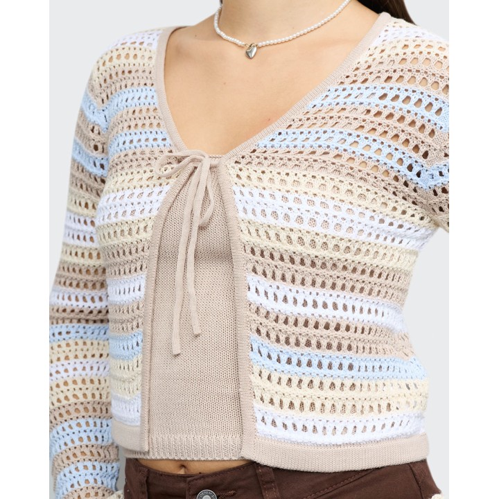 Chompa Mujer Cyrene Beige Crema
