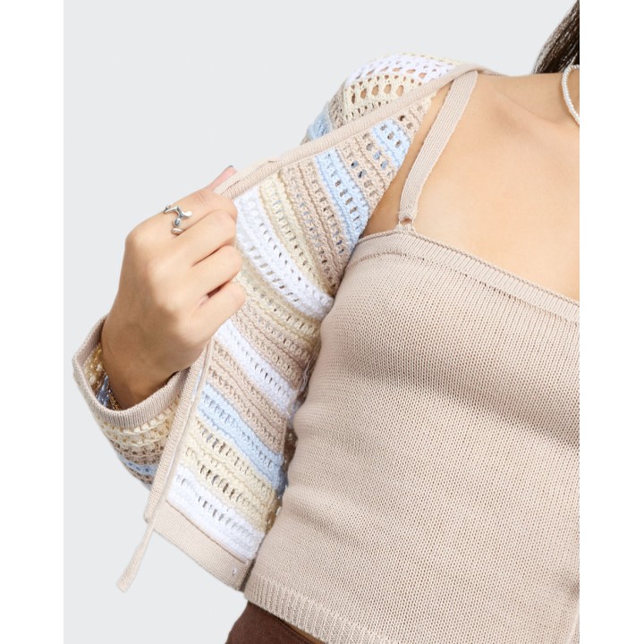Chompa Mujer Cyrene Beige Crema
