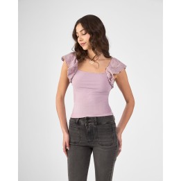 Polo Mujer Jas Lila Empolvado