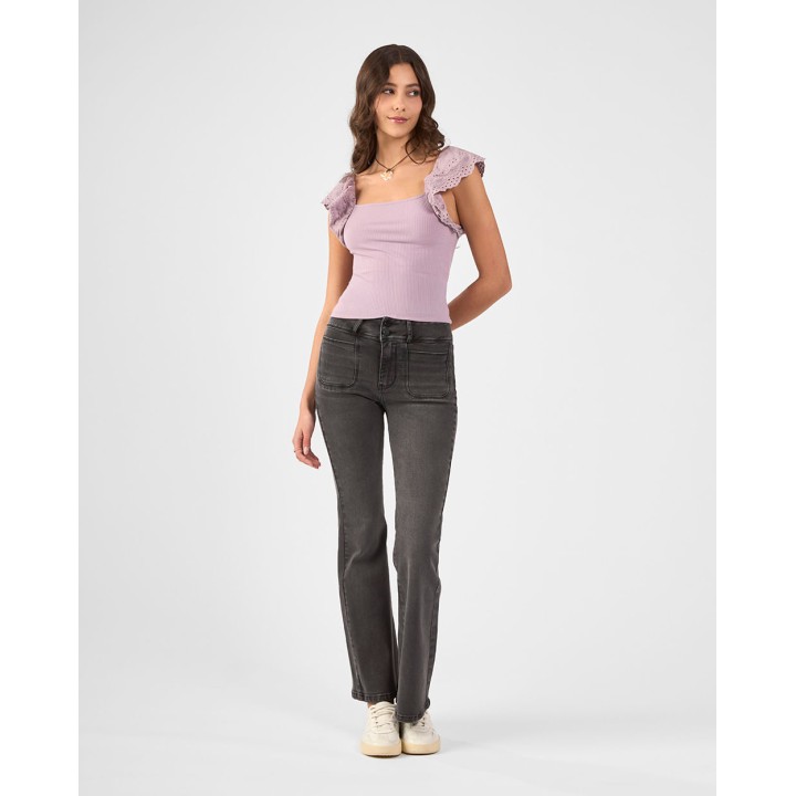 Polo Mujer Jas Lila Empolvado