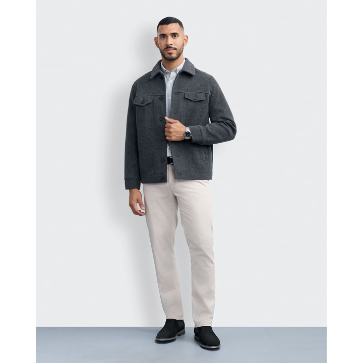Casaca Hombre Franco Charcoal